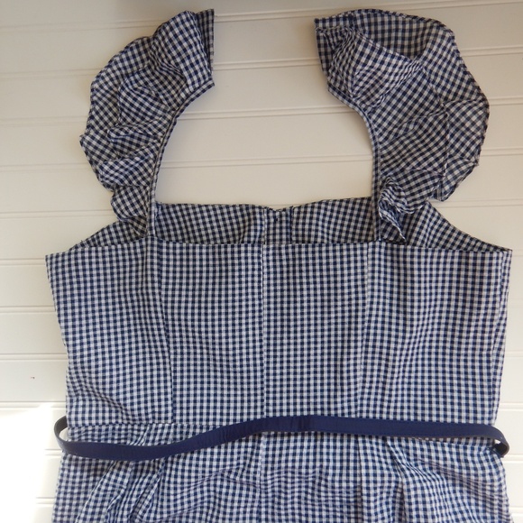 Gal Meets Glam Collection Carly Gingham Sheath Dress - Picture 5 of 11